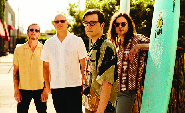 weezer band live singapore