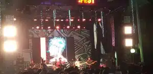 Kunto Aji Membawakan Album Terbarunya di Synchronize Fest 2018
