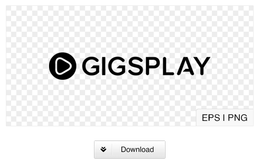 Gigsplay Logo - Black