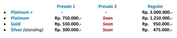 Harga Tiket Afgan