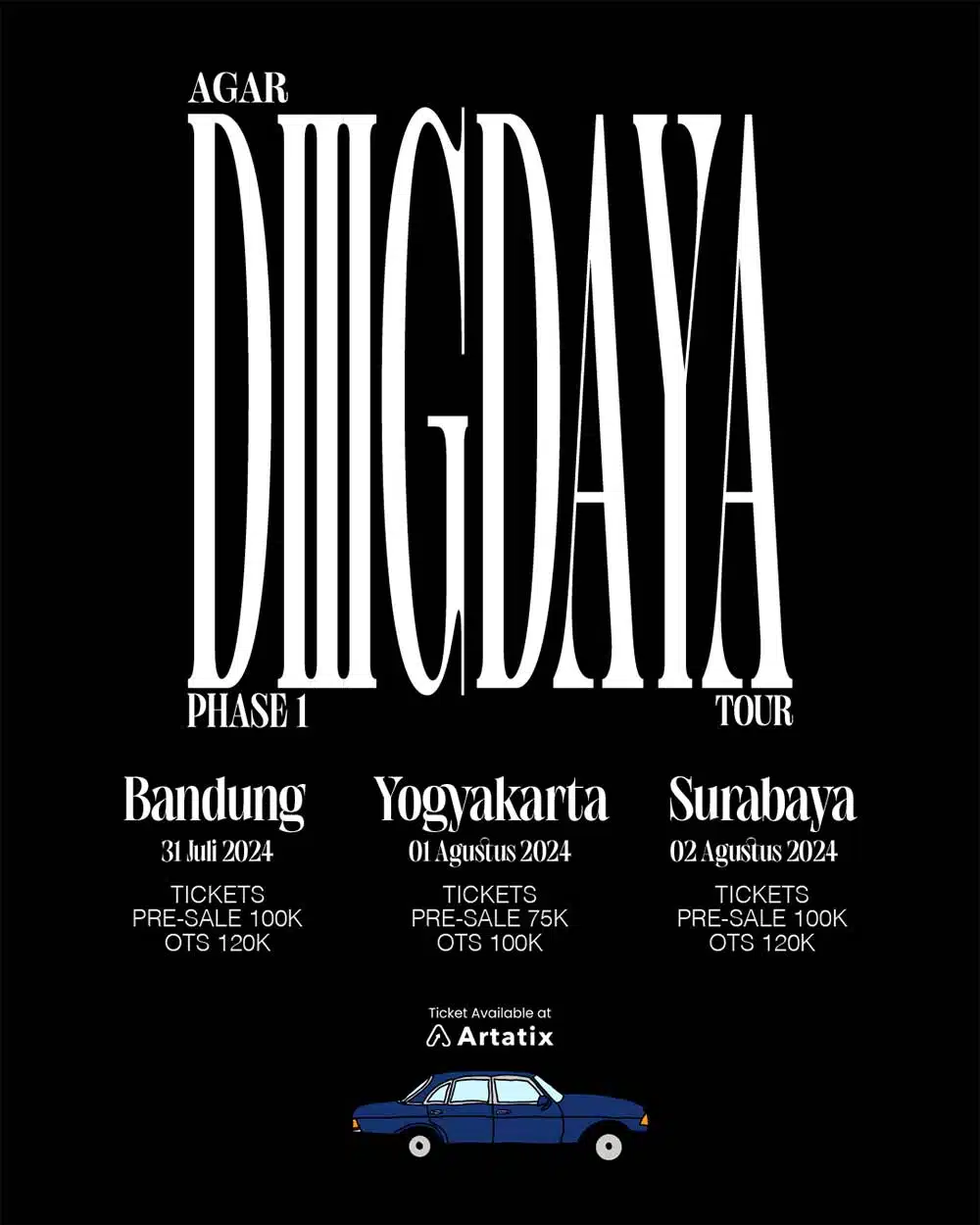 AGAR DIGDAYA Tour Infomrasi Ticket