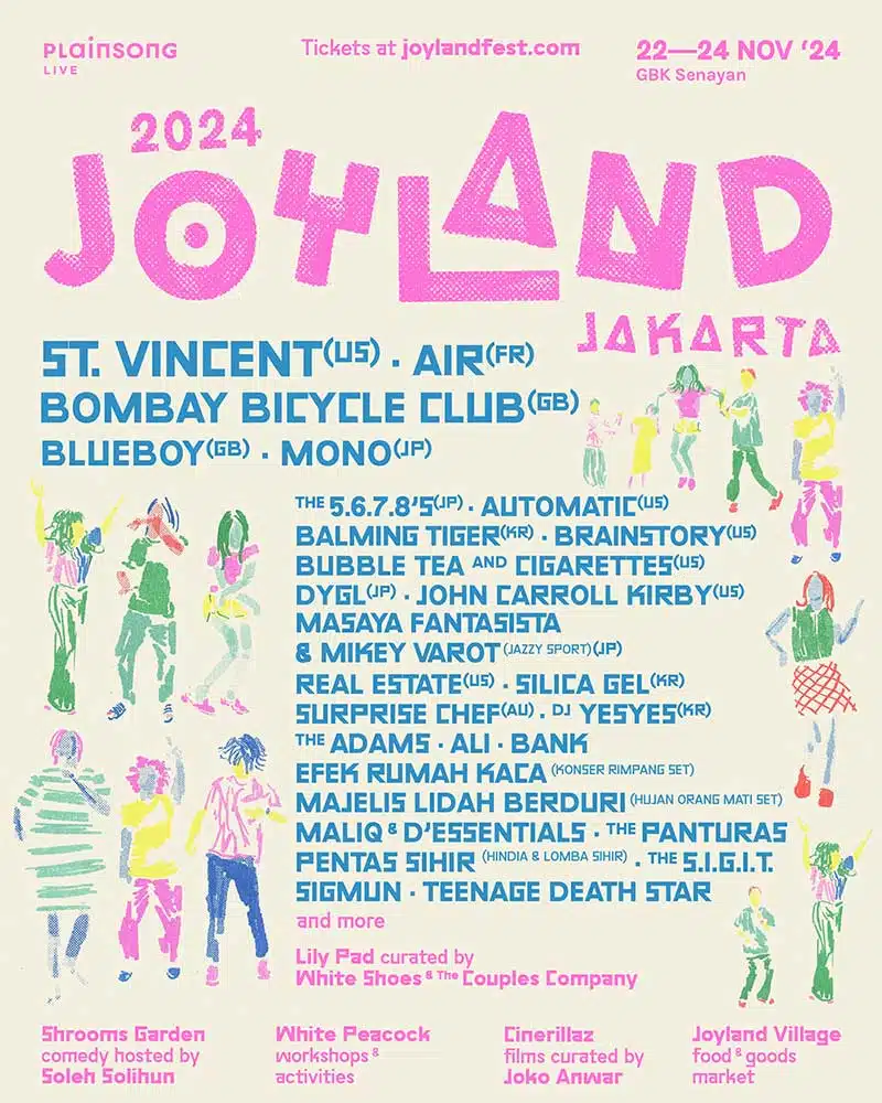 St. Vincent Joyland Festival Jakarta 2024 