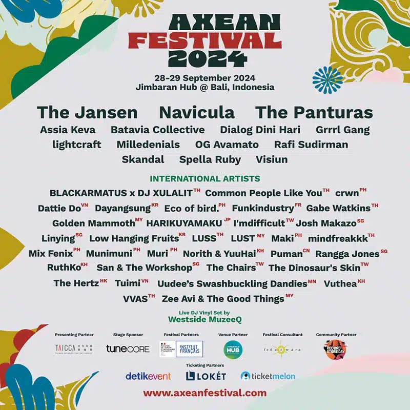 Axean Festival 2024 Full Lineup