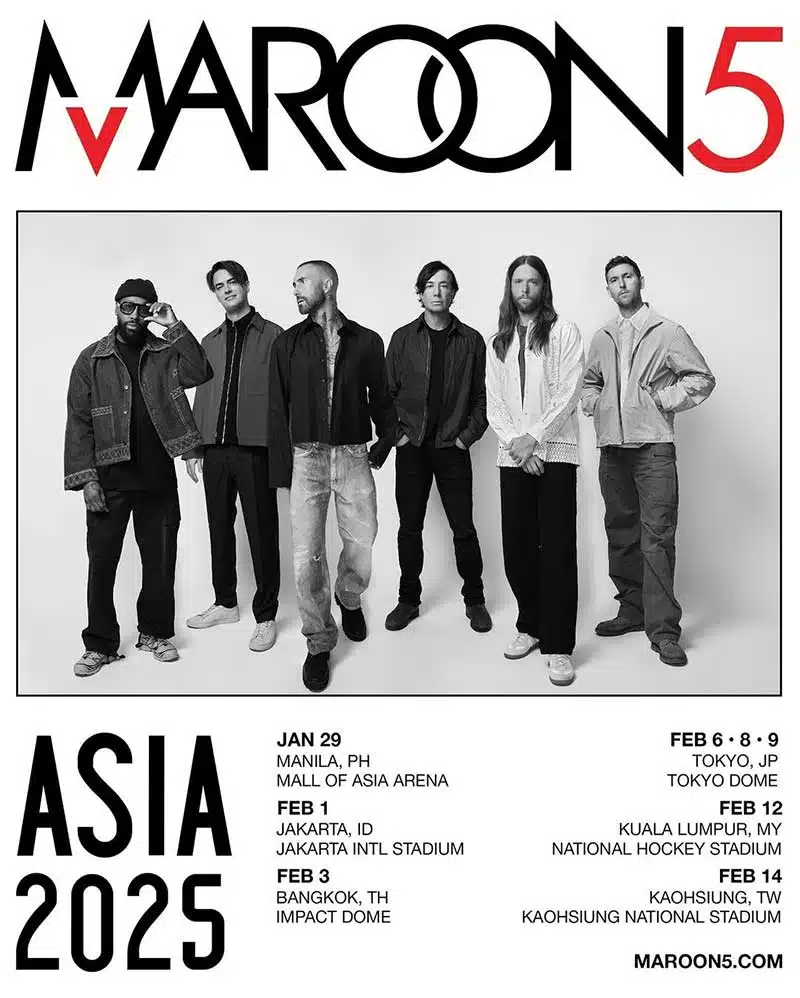 Maroon 5 Konser Di Jakarta