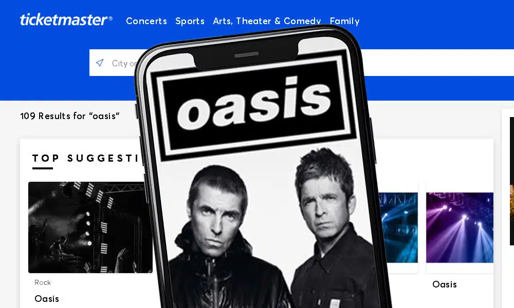 Ticket Konser Oasis Ticketmaster