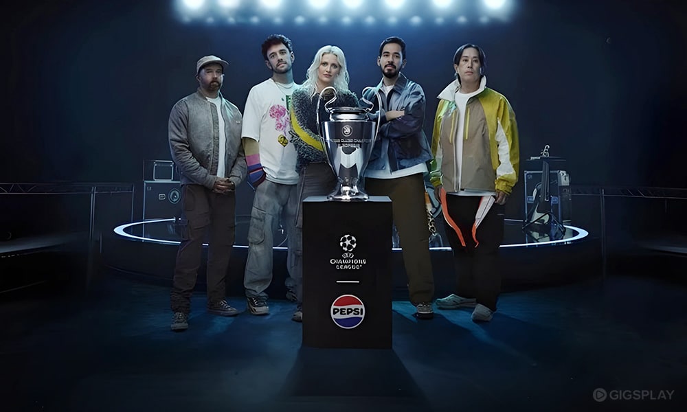 Linkin Park Final Liga Champions UEFA 2025