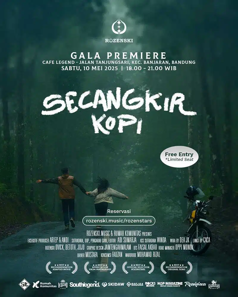 Gala Premiere Video Musik “Secangkir Kopi”