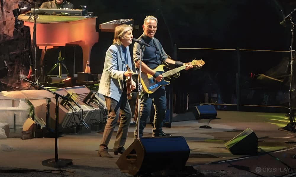 Bruce Springsteen dan Paul McCartney