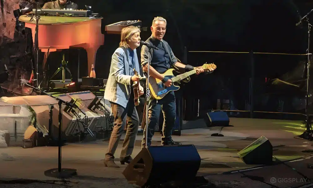 Bruce Springsteen dan Paul McCartney