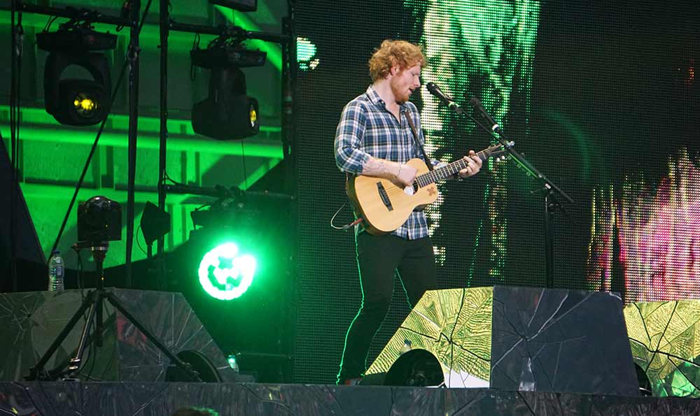 Ed Sheeran at Wembley 42