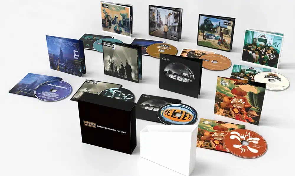 Box set Oasis Complete Studio Album Collection CD Edition