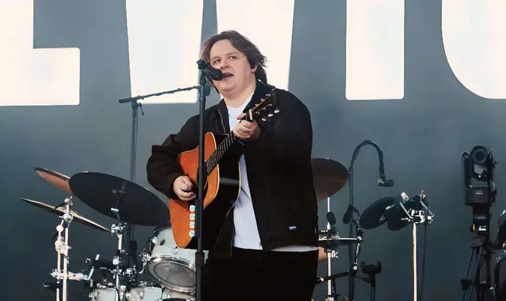 Lewis Capaldi at Glastonbury 2025