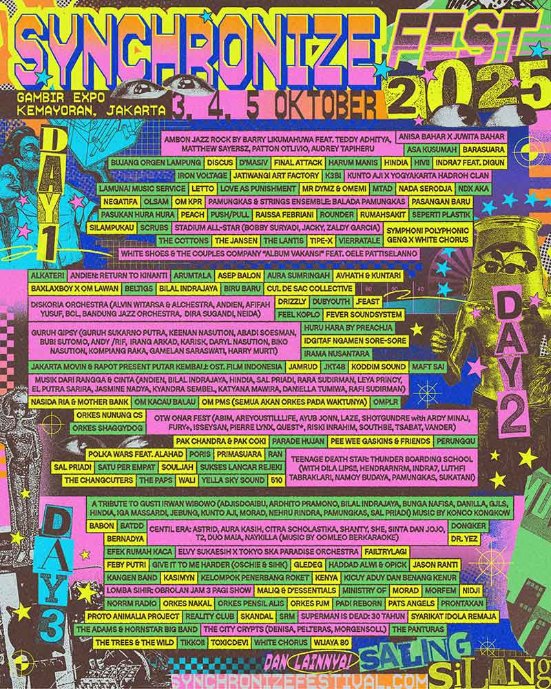 Synchronize Fest 2025 lineup