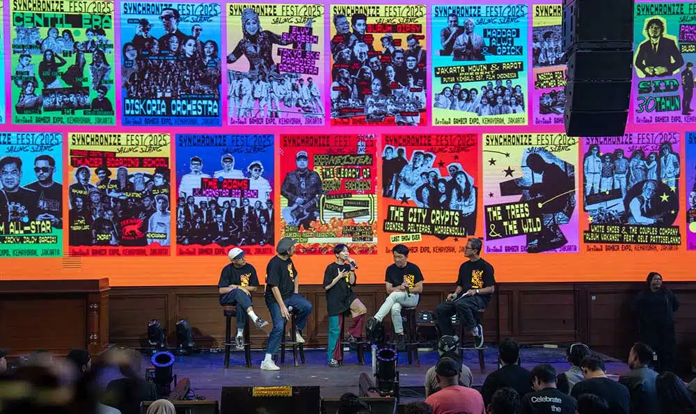 Acara di Synchronize Festival 2025