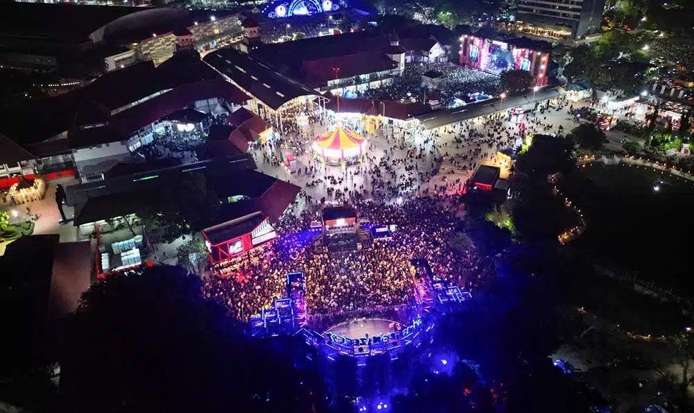 Keramaian Penonton Synchronize Fest 2025 Hari Kedua
