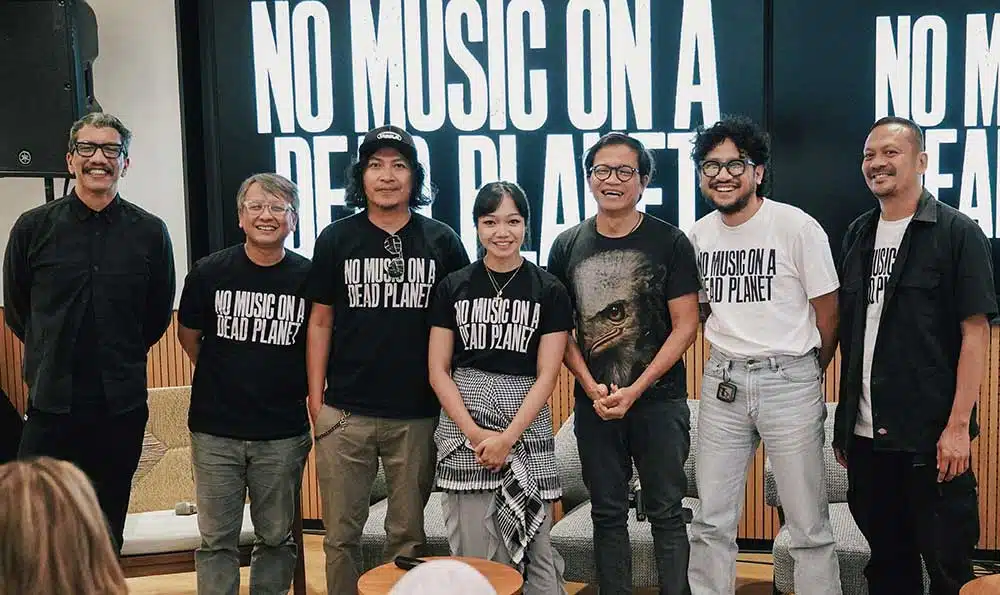 konferensi pers album sonic/panic vol 3