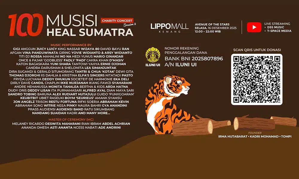 100 Musisi Heal Sumatra Charity Concert Session 2