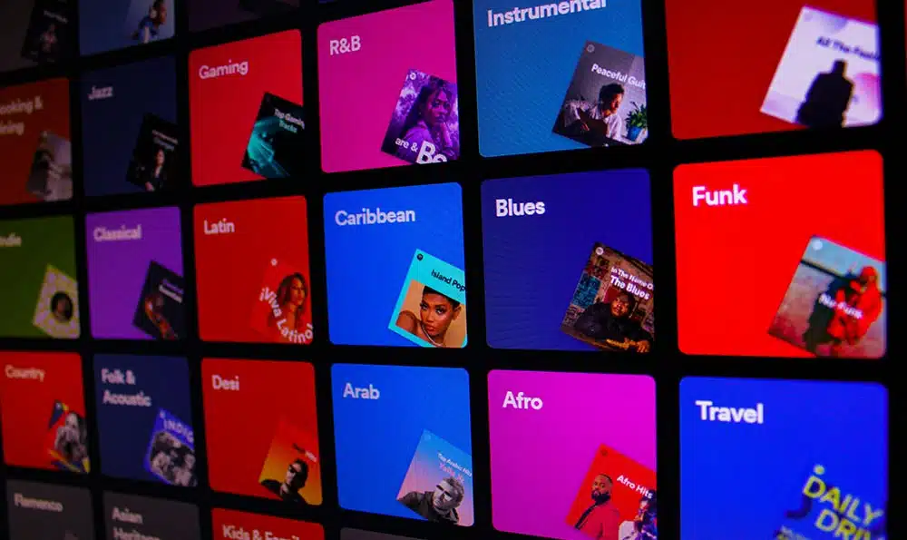 Katalog musik Spotify