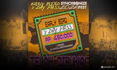 Penjualan Tiket Early Bird Synchronize Fest 2026