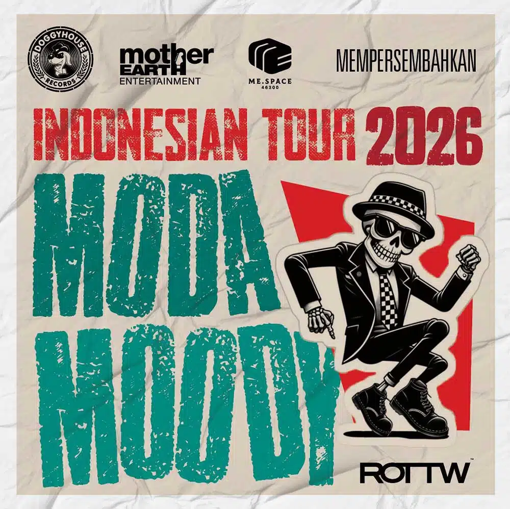 Moda Moody Tur Promo Indonesia album Rekam Jejak