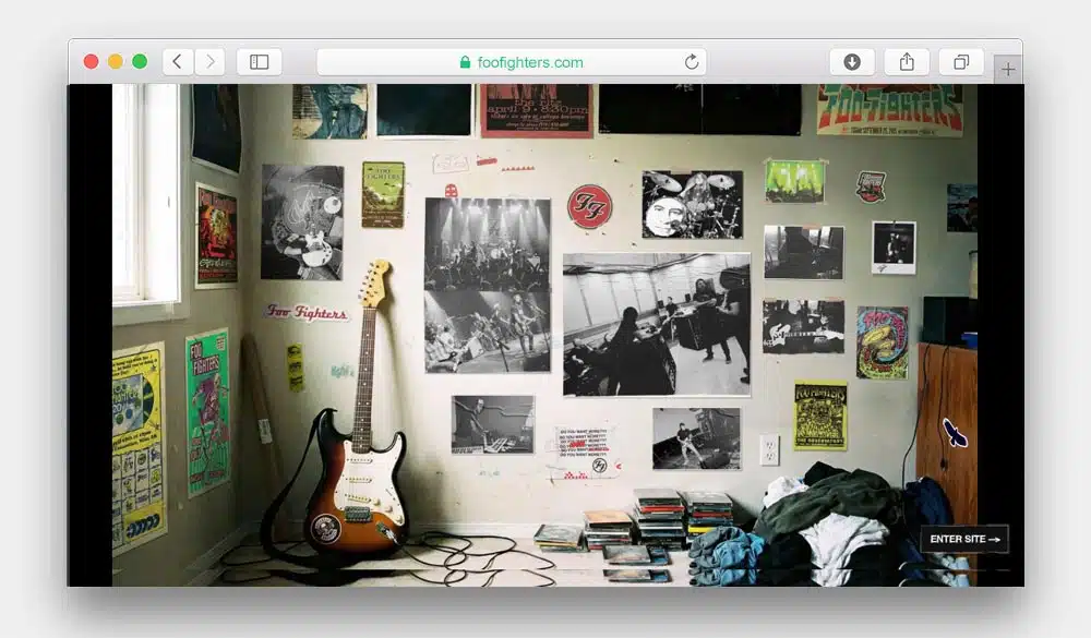Website Foo Fighters