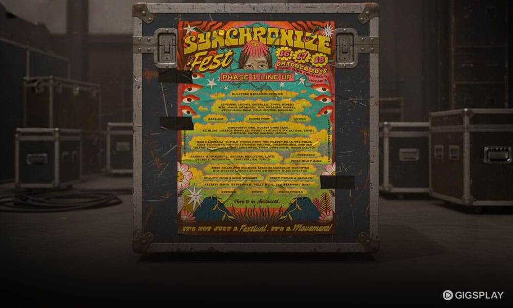 Lineup Synchronize Fest 2026 Fase 1