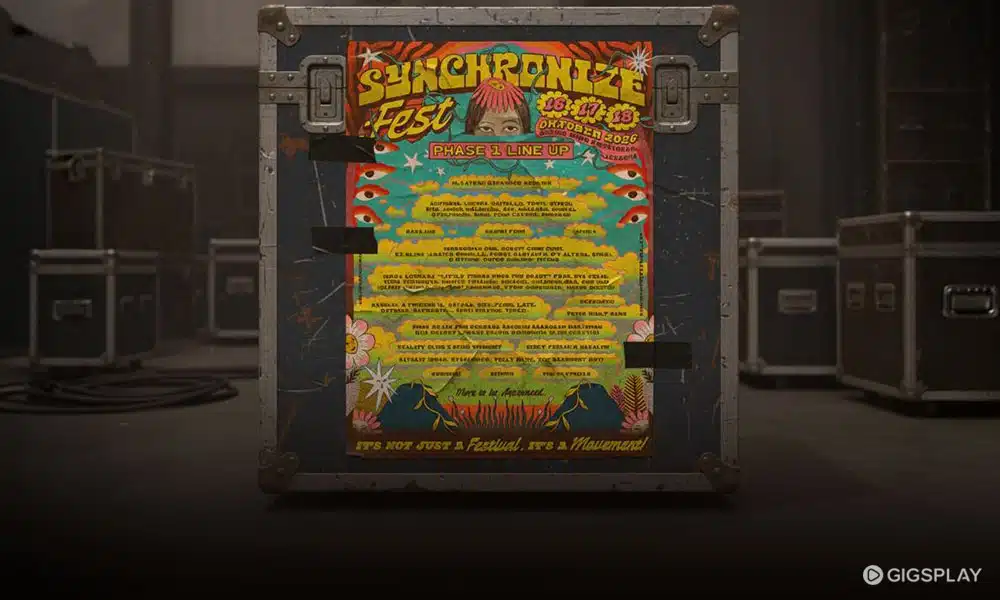 Lineup Synchronize Fest 2026 Fase 1