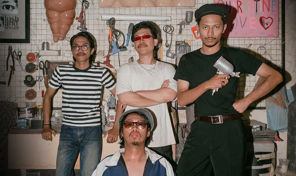 Band rock n roll Barmy Blokes