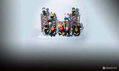 Dongker miniatur Lautan Bunga Warna Terang