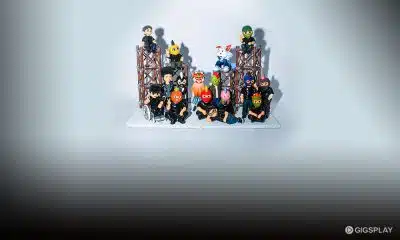 Dongker miniatur Lautan Bunga Warna Terang
