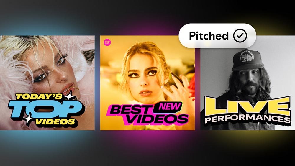 Spotify Video Pitching