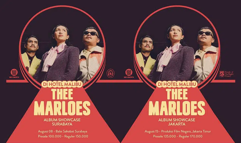 Thee Marloes Showcase album di Surabaya dan Jakarta